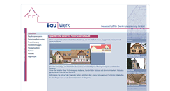 Desktop Screenshot of bauwerksanierung.com