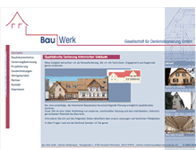 Tablet Screenshot of bauwerksanierung.com